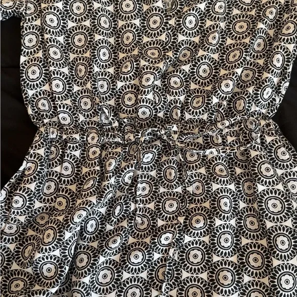 The Loft Black and White Dress - Picture 4 of 7